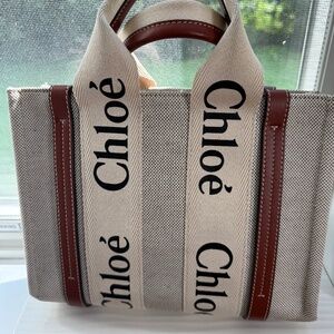Chloe Woody Small Tote Bag
